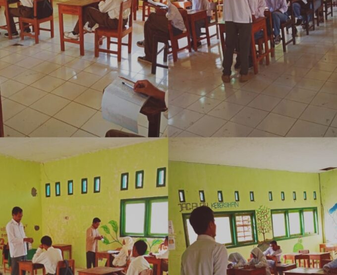 Inisatif Kepala Sekolah untuk membagikan Multivitamin dimusim pancaroba kepada seluruh siswa dan guru